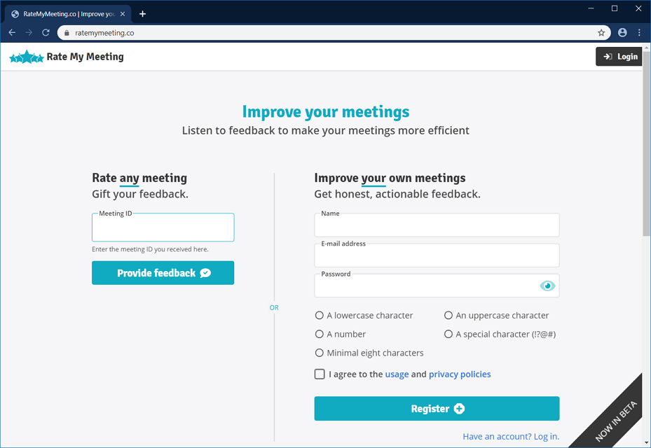 Rate My Meeting
